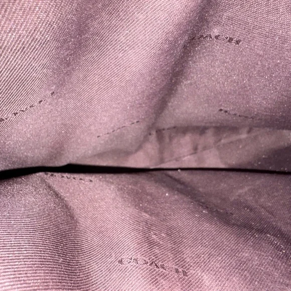 Coach Metallic Gold Shoulder Bag - Picture 12 of 13